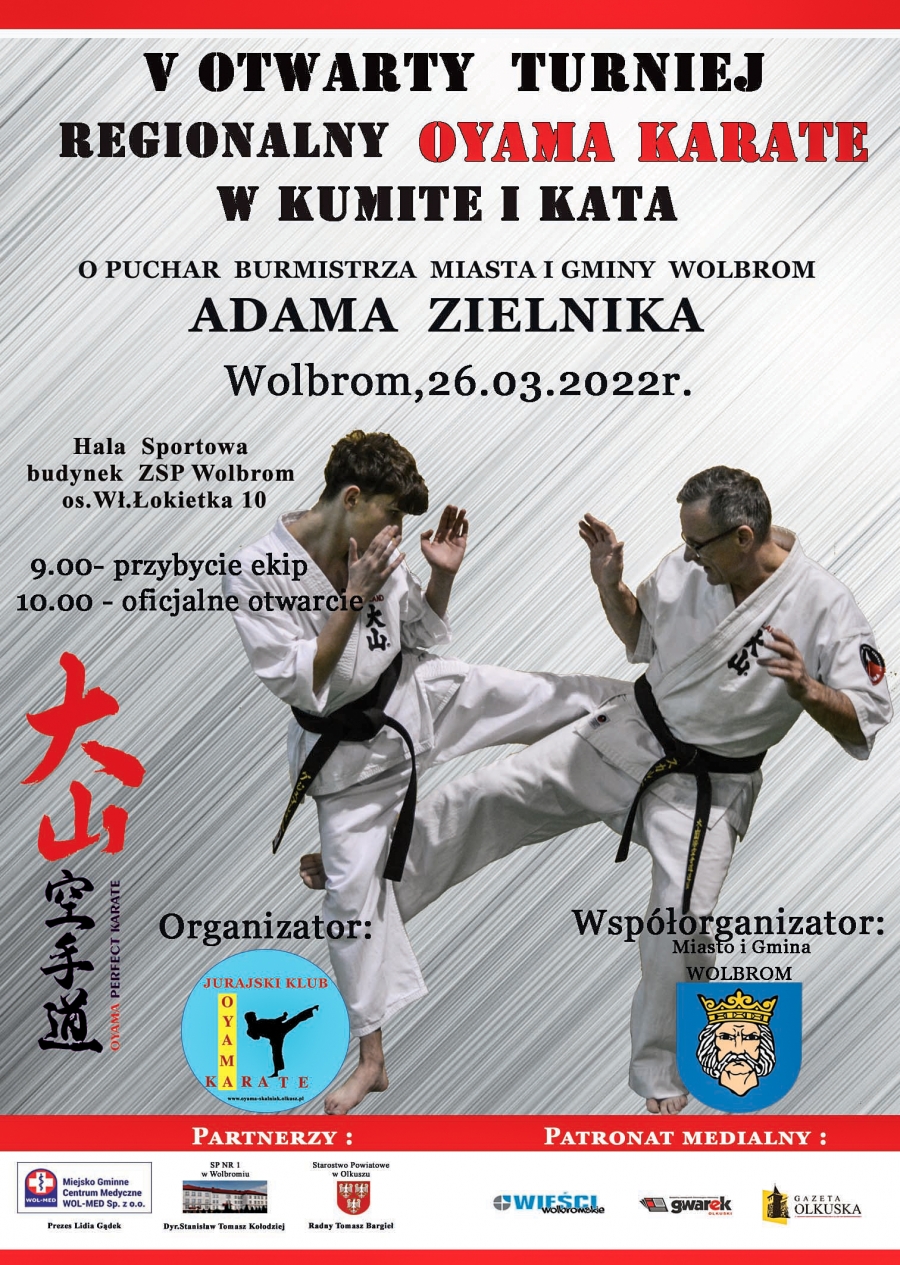 V Otwarty Turniej Regionalny Oyama Karate