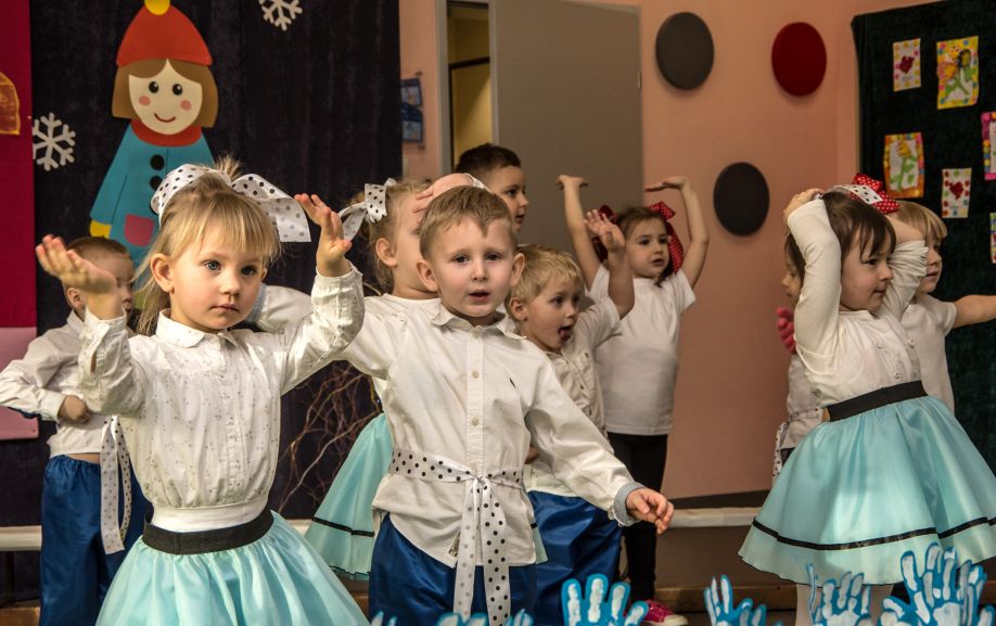 Oficjalne oddanie do użytku i poświęcenie przedszkola oraz żłobka w Trzyciążu